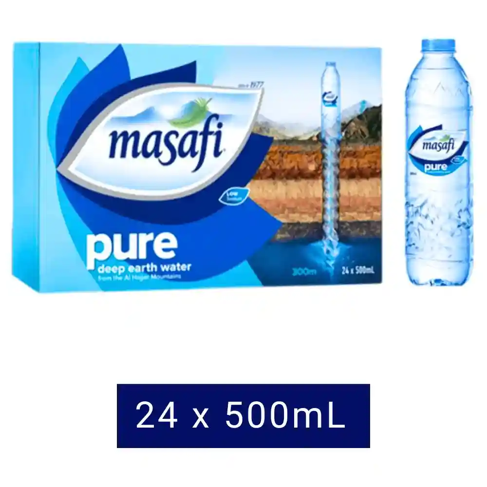 Masafi Drinking Water - 24x500mL > Julnar LLC > #1 Office Supplies